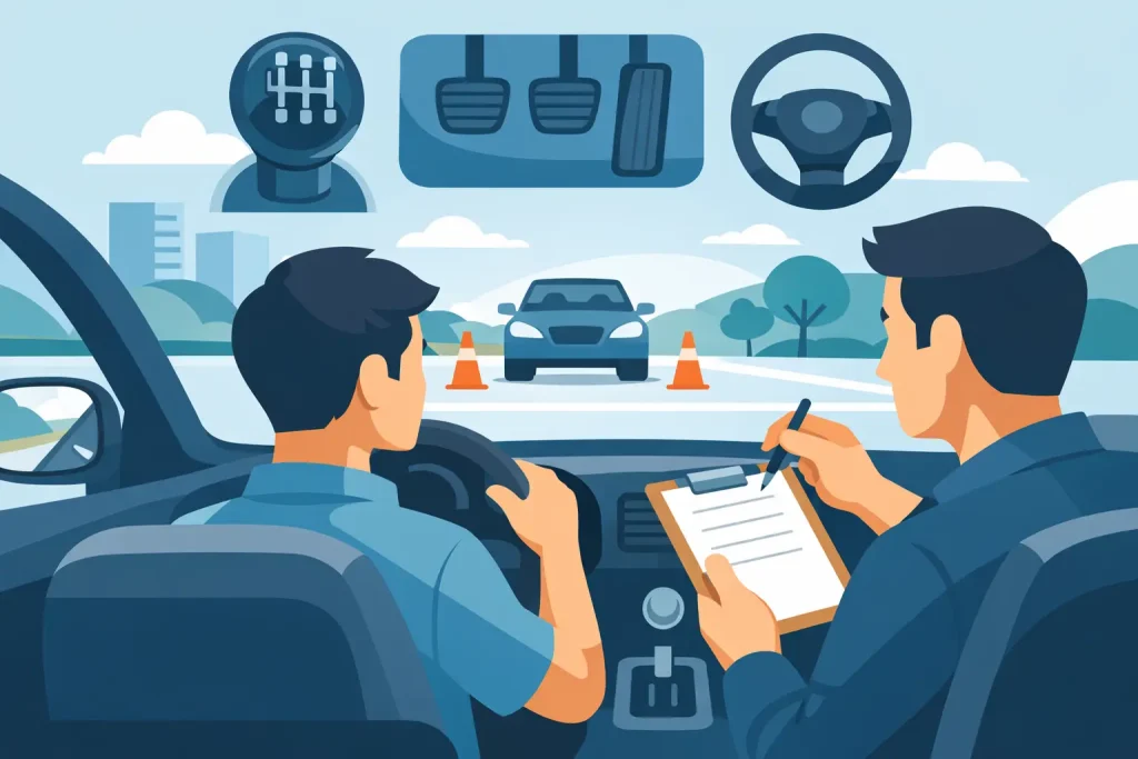 Beginner Manual Driving Lesson Guide for New Drivers