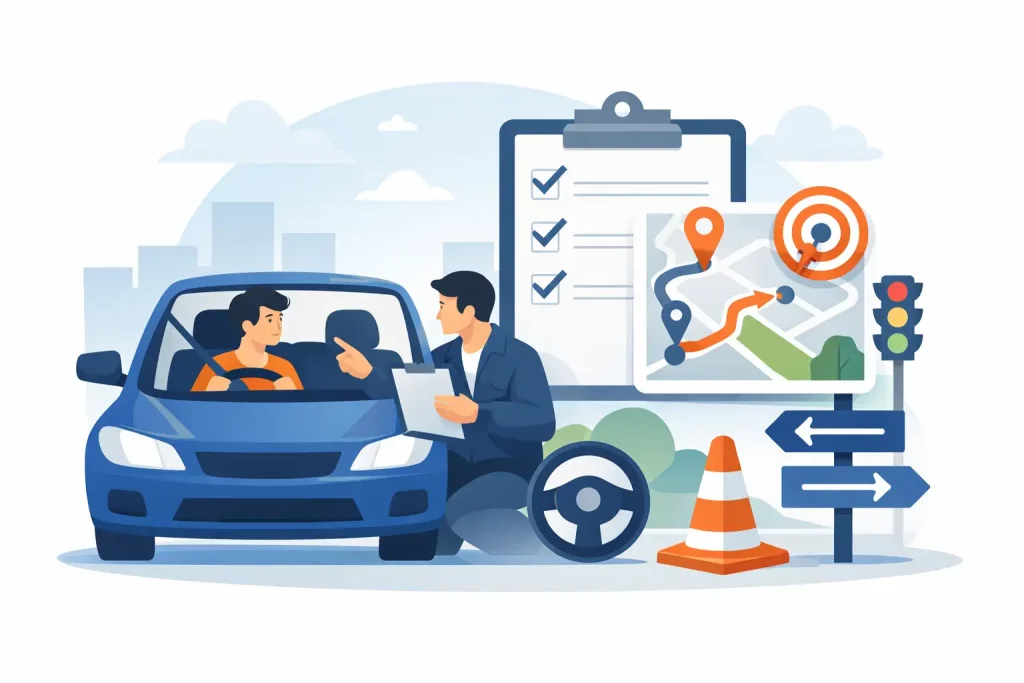 What Happens in First Driving Lesson? A Clear Plan
