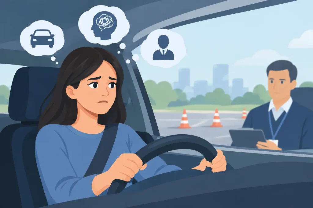 What Causes Test Anxiety in Driving Tests?